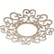 Ekena Millwork Reims Wood Fretwork Pierced Ceiling Medallion, Red Oak, 28"OD x 10 3/4"ID x 1/4"T CMWP28X28X0250RERO - alternate 2